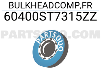 Honda 60400ST7315ZZ BULKHEADCOMP,FR