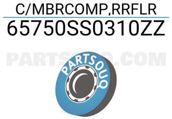 Honda 65750SS0310ZZ C/MBRCOMP,RRFLR