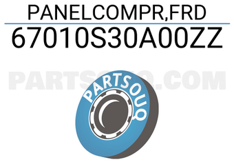 Honda 67010S30A00ZZ PANELCOMPR,FRD