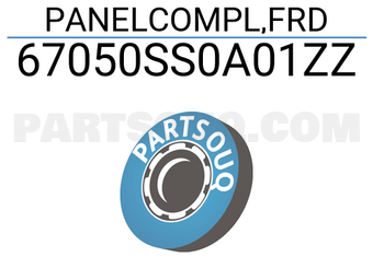 Honda 67050SS0A01ZZ PANELCOMPL,FRD