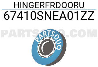 Honda 67410SNEA01ZZ HINGERFRDOORU