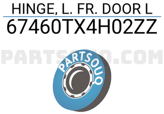 Honda 67460TX4H02ZZ HINGE, L. FR. DOOR L