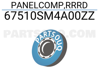 Honda 67510SM4A00ZZ PANELCOMP,RRRD