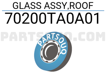 Honda 70200TA0A01 GLASS ASSY,ROOF