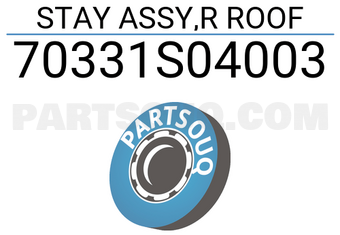 Honda 70331S04003 STAY ASSY,R ROOF