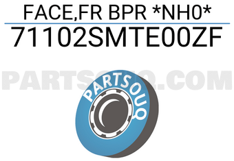 Honda 71102SMTE00ZF FACE,FR BPR *NH0*