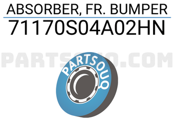 Honda 71170S04A02HN ABSORBER, FR. BUMPER