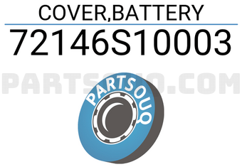 Honda 72146S10003 COVER,BATTERY
