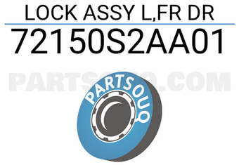 Honda 72150S2AA01 LOCK ASSY L,FR DR