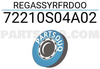 Honda 72210S04A02 REGASSYRFRDOO