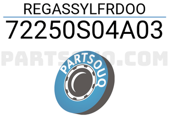 Honda 72250S04A03 REGASSYLFRDOO
