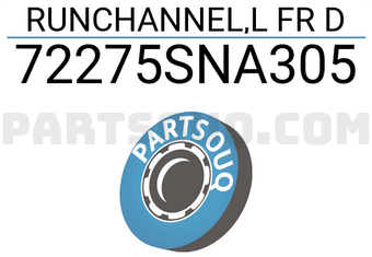 Honda 72275SNA305 RUNCHANNEL,L FR D