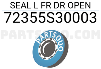 Honda 72355S30003 SEAL L FR DR OPEN