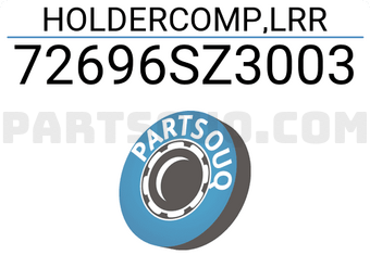 Honda 72696SZ3003 HOLDERCOMP,LRR