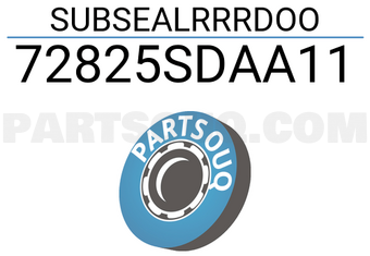 Honda 72825SDAA11 SUBSEALRRRDOO