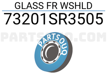 Honda 73201SR3505 GLASS FR WSHLD