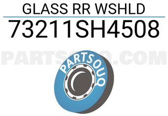 Honda 73211SH4508 GLASS RR WSHLD