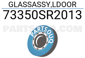 Honda 73350SR2013 GLASSASSY,LDOOR