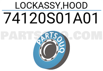 Honda 74120S01A01 LOCKASSY,HOOD
