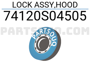 Honda 74120S04505 LOCK ASSY,HOOD