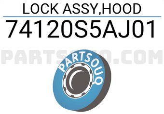 Honda 74120S5AJ01 LOCK ASSY,HOOD