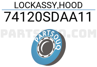 Honda 74120SDAA11 LOCKASSY,HOOD
