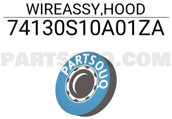 Honda 74130S10A01ZA WIREASSY,HOOD