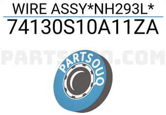 Honda 74130S10A11ZA WIRE ASSY*NH293L*
