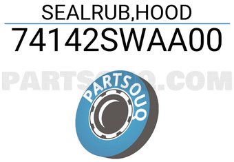 Honda 74142SWAA00 SEALRUB,HOOD