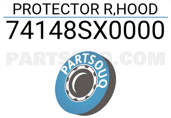 Honda 74148SX0000 PROTECTOR R,HOOD