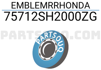 Honda 75712SH2000ZG EMBLEMRRHONDA