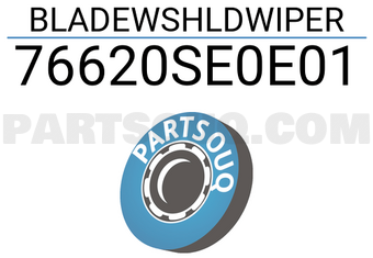 Honda 76620SE0E01 BLADEWSHLDWIPER