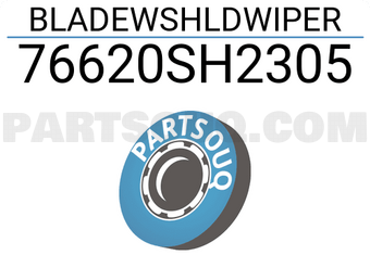 Honda 76620SH2305 BLADEWSHLDWIPER