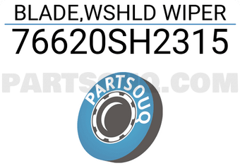 Honda 76620SH2315 BLADE,WSHLD WIPER