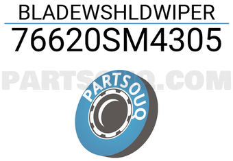 Honda 76620SM4305 BLADEWSHLDWIPER