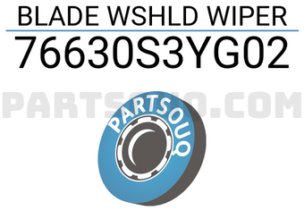 Honda 76630S3YG02 BLADE WSHLD WIPER