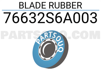 Honda 76632S6A003 BLADE RUBBER