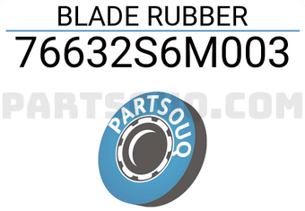 Honda 76632S6M003 BLADE RUBBER
