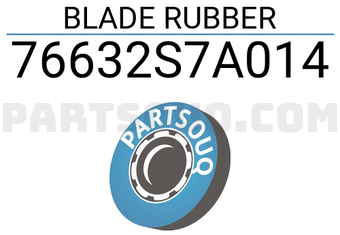 Honda 76632S7A014 BLADE RUBBER