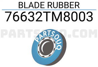 Honda 76632TM8003 BLADE RUBBER
