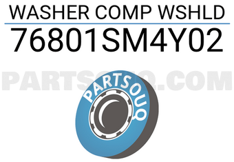 Honda 76801SM4Y02 WASHER COMP WSHLD