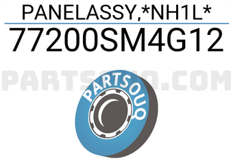 Honda 77200SM4G12 PANELASSY,*NH1L*