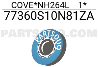 Honda 77360S10N81ZA COVE*NH264L 1*