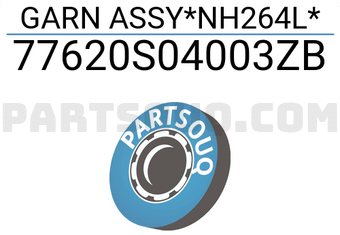 Honda 77620S04003ZB GARN ASSY*NH264L*