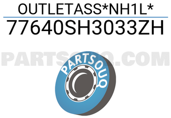 Honda 77640SH3033ZH OUTLETASS*NH1L*