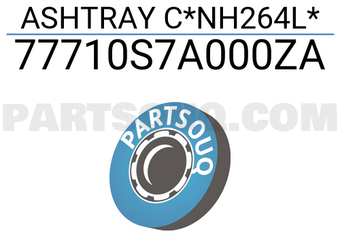 Honda 77710S7A000ZA ASHTRAY C*NH264L*