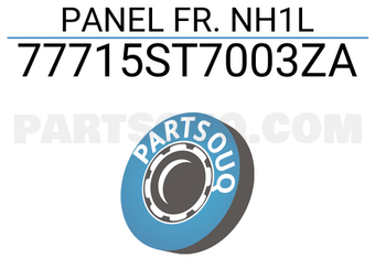 Honda 77715ST7003ZA PANEL FR. NH1L