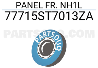 Honda 77715ST7013ZA PANEL FR. NH1L
