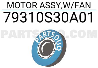Honda 79310S30A01 MOTOR ASSY,W/FAN