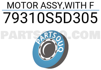 Honda 79310S5D305 MOTOR ASSY,WITH F